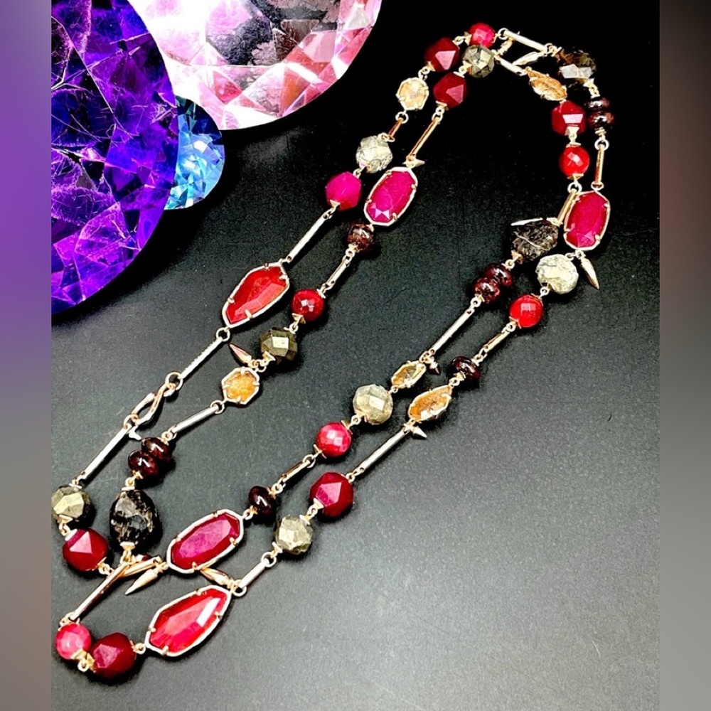 Kendra Scott multi gemstone necklace only no box no bags